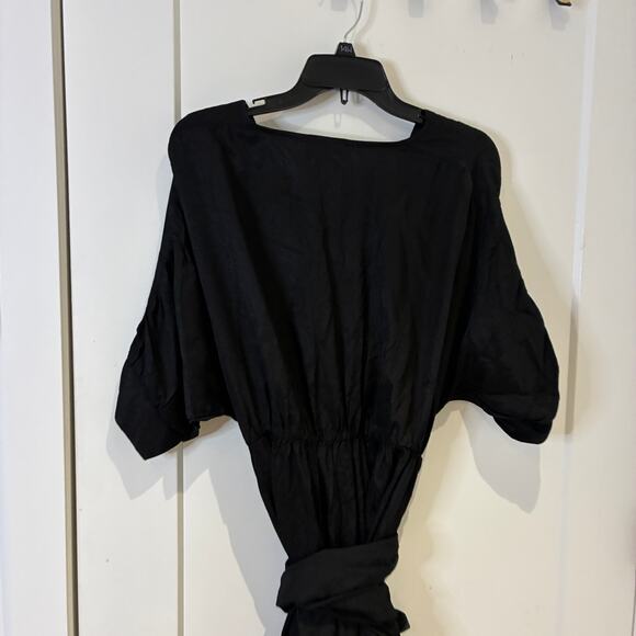 NWT Callahan x Revolve Black Dolman Sleeve Sami Midi Dress Sz Small - Picture 5 of 11